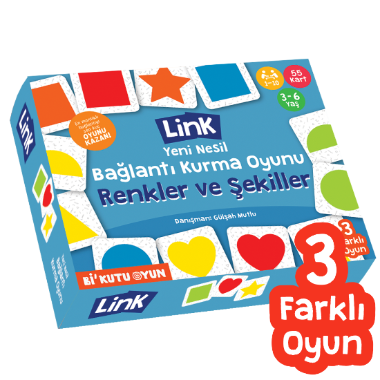 Renkler ve Şekiller – Yeni Nesil Bağlantı Kurma Oyunu – Link resmi