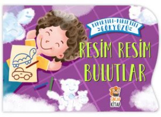 Resim Resim Bulutlar - Kıpırtılı Pırıltılı Gökyüzü resmi