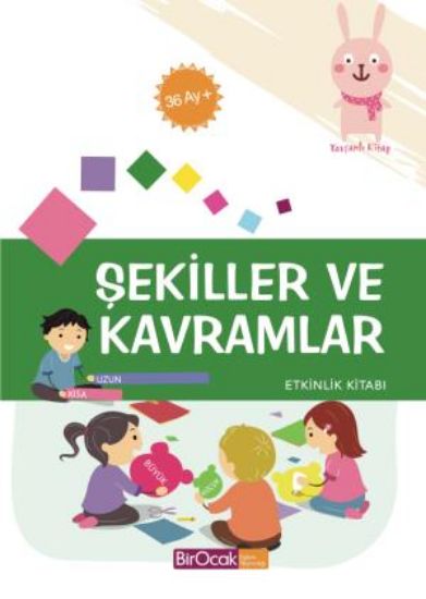 Şekiller ve Kavramlar Etkinlik Kitabı (36 AY) resmi