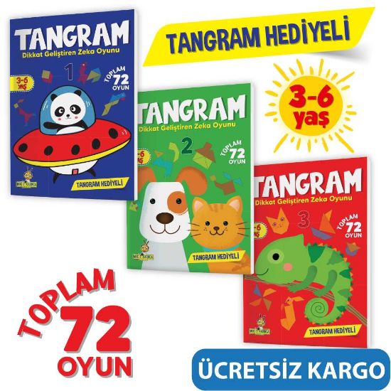 Tangram 3-6 Yaş resmi