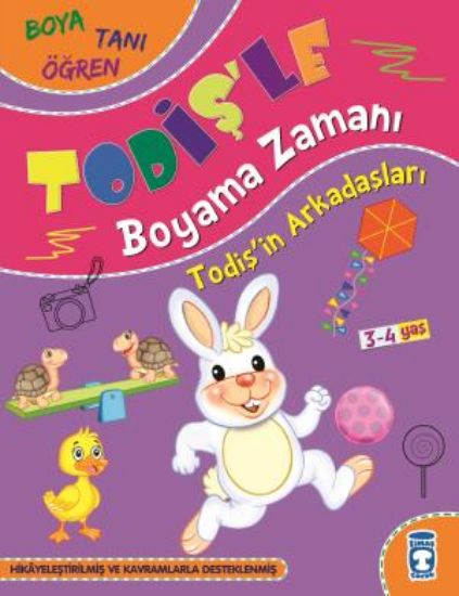 Todişin Arkadaşları - Todişle Boyama Zamanı  resmi