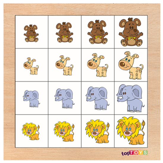 TOPTOYS Dişçi Puzzle resmi