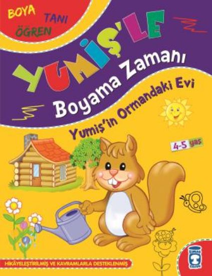 Yumişin Ormandaki Evi - Yumişle Boyama Zamanı  resmi
