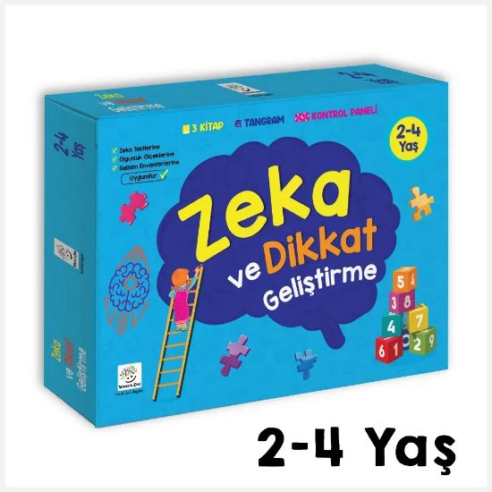 Zeka Ve Dikkat Geliştirme Seti (2-4 Yaş) resmi
