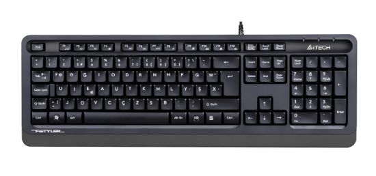 A4 Tech Fk10 F Usb Fsytyler Gri Tr Fn-Multimedya Klavye resmi