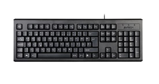 A4 Tech Km-720 Siyah F Tr Usb Kablolu Fn Multimedya Klavye resmi
