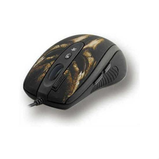 A4 Tech Xl-750Bh Desenli Usb Gamer Mouse resmi