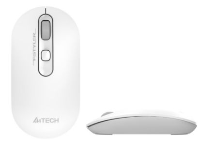 A4 Tech Fg20 Beyaz Nano Kablosuz Optik 2000 Dpi Mouse resmi