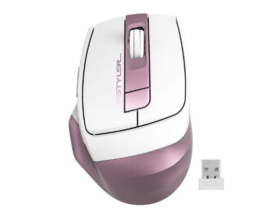 A4 Tech Fg35 Pembe Nano Kablosuz Optik 2000 Dpi Mouse resmi
