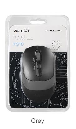 A4 Tech Fg10 Gri Nano Kablosuz Optik 2000 Dpı Mouse resmi