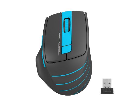 A4 Tech Fg30 Mavi Nano Kablosuz Optik 2000 Dpı Mouse resmi