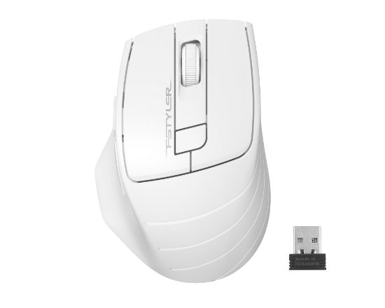 A4 Tech Fg30 Beyaz Nano Kablosuz Optik 2000 Dpı Mouse resmi