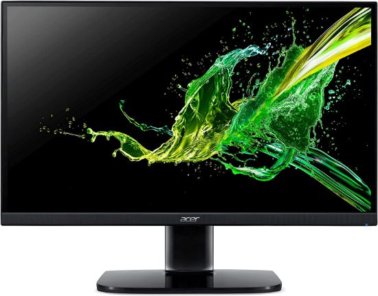 Acer 23.8" KA340Y UM.QX0EE.005 ZeroFrame FreeSync VA 75Hz 1ms(VRB) 250nits VGA HDMI Siyah Monitör resmi