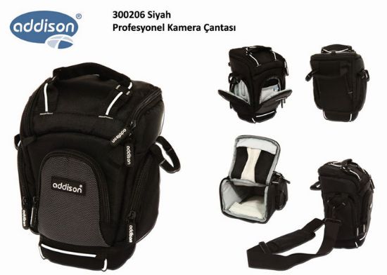 Addison 300206 Siyah Profesyonel Kamera Çantası resmi