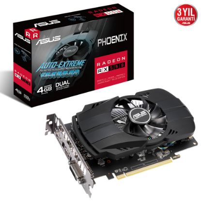 Asus 4GB AMD Radeon RX 550 Phoenix [PH-RX550-4G-EVO] Ekran Kartı resmi