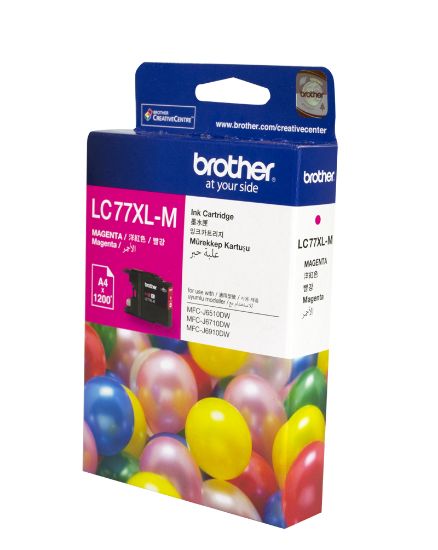 Brother LC-77XLM Magenta Kırmızı 1.200 Sayfa Kartuş MFC-6170/6510/6910 MFJ-J6710DW  resmi