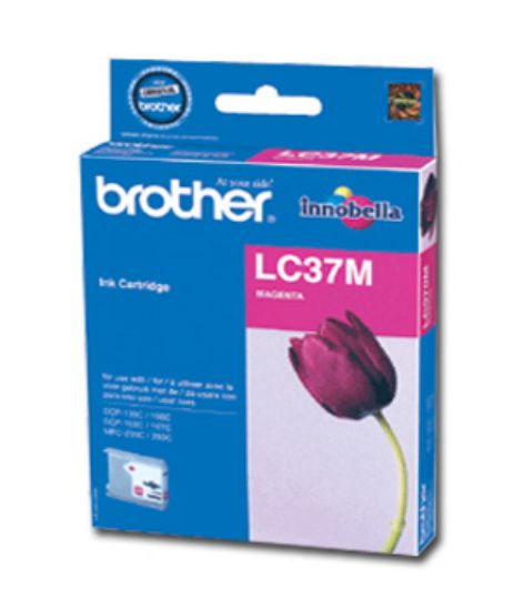 Brother LC-37M Magenta Kırmızı 300 Sayfa Kartuş DCP-135/150 MFC-235/260  resmi