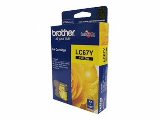 Brother LC-67Y Yellow Sarı 325 Sayfa Kartuş DCP-185/385 MFC-490/615/790/795/990/5490/5890/6490/6890 resmi