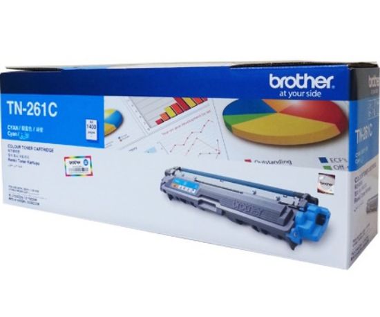 Brother TN-261C 1.400 Sayfa Cyan Mavi Toner HL-3150/3170 MFC-9140/9330 resmi