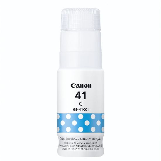 Canon GI-41C Cyan Mavi Şişe Mürekkep  G2420/G3420/G3430/G4470/G3470/G3480 resmi