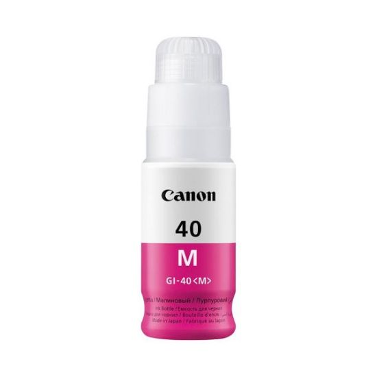 Canon GI-40M Magenta Kırmızı Şişe Mürekkep G6040/G5040 resmi