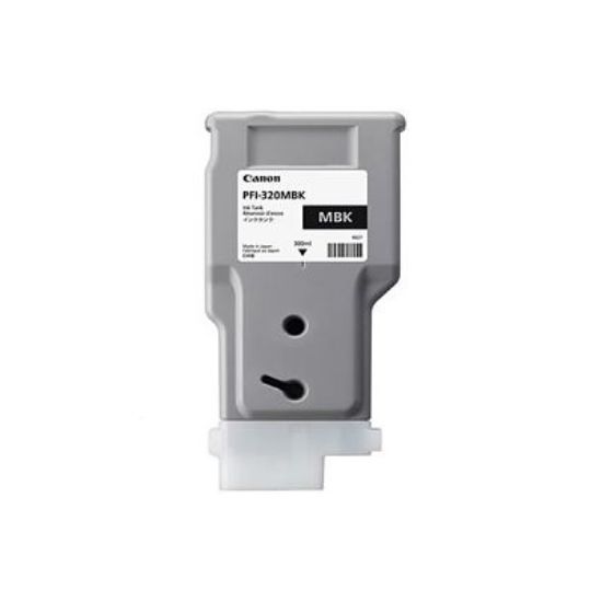 Canon PFI-320MBK Matte Black Mat Siyah Plotter Kartuş TM-200/300/305 resmi