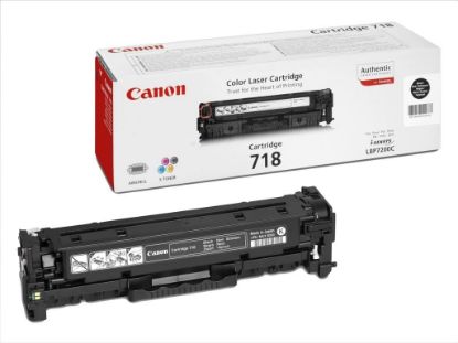 Canon CRG-718BK Black Siyah 2'li Toner MF728/729 MFC8350/8580 LBP7210 resmi