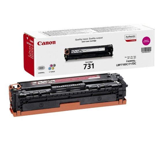 Canon CRG-731M Magenta Kırmızı 1.500 Sayfa Toner LBP7110 MF628/8230/8280 resmi
