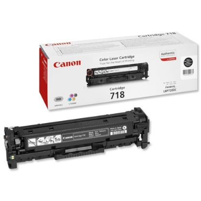 Canon CRG-718BK Black Siyah Toner MF728/729 MFC8350/8580 LBP7210 resmi