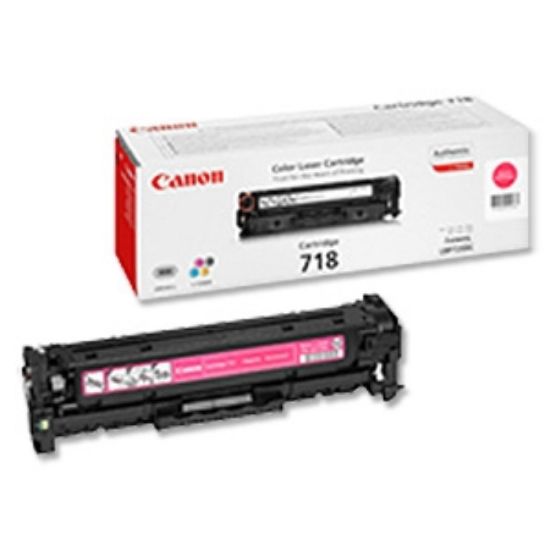 Canon CRG-718M Magenta Kırmızı Toner MF728/729 MFC8350/8580 LBP7210 resmi