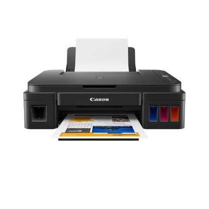Canon G2411 Yazıcı/Tarayıcı/Fotokopi Renkli Mürekkep Tanklı Yazıcı +1  Siyah Mürekkep Hediye resmi
