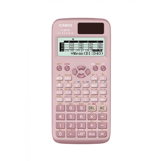 Casio FX-991EX-PK Pembe Bilimsel Fonksiyonlu Hesap Makinesi resmi