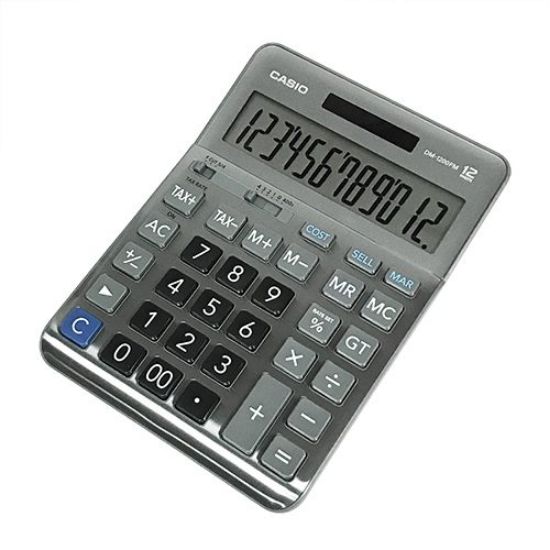 Casio DM-1200FM 12 Hane Masa Üstü Hesap Makinesi resmi