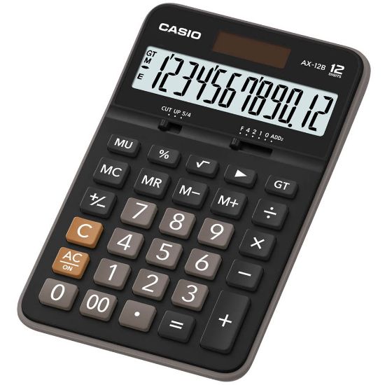 Casio AX-12B 12 Hane Masa Üstü Hesap Makinesi resmi