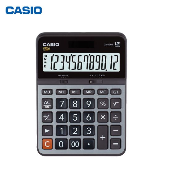 Casio DX-120B 12 Hane Masa Üstü Hesap Makinesi resmi
