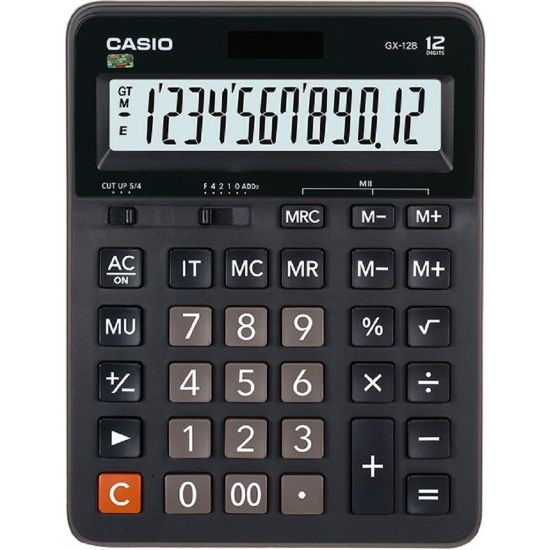 Casio GX-12B 12 Hane Masa Üstü Hesap Makinesi resmi