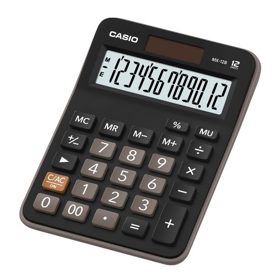 Casio MX-12B 12 Hane Masa Üstü Hesap Makinesi resmi