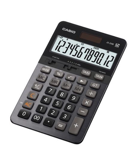 Casio JS-20B Profesyonel 12 Hane Masa Üstü Hesap Makinesi resmi