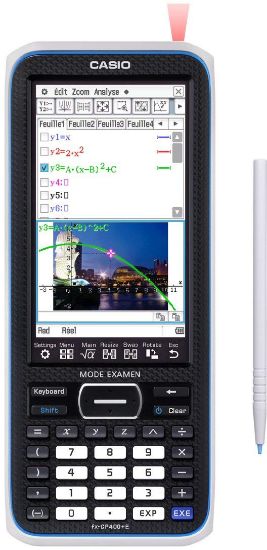 Casio FX-CP400-B Grafik Çizen Bilimsel Hesap Makinesi resmi