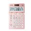 Casio JS-40B-PK Pembe Profesyonel 14 Hane Masa Üstü Hesap Makinesi resmi
