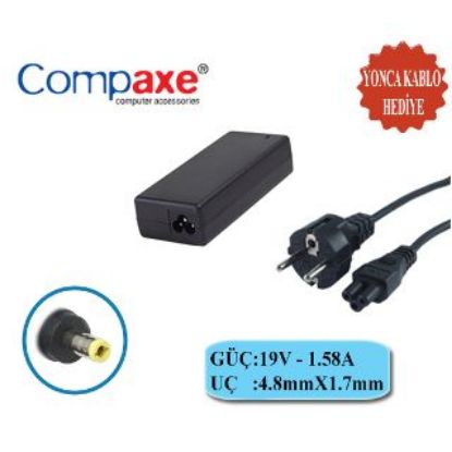 Compaxe CNH-158 Hp 30w 19v 1.58a 4.8 1.7 Notebook Adaptörü resmi