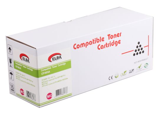 Basic Hp CF403A Kırmızı Muadil Toner 201A M227/M252 resmi