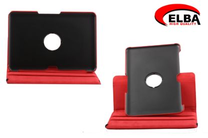 Elba Samsung Tab2 P5100 Renkli Kılıf 360 Derece Dönebilen (Beyaz-Kırmızı-Açık Mavi-Siyah) resmi