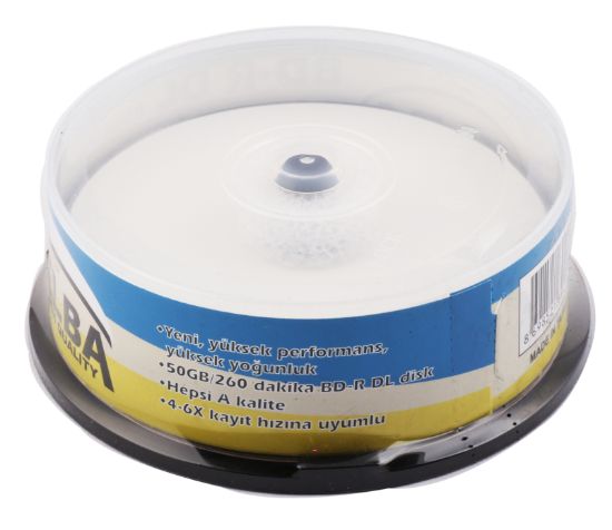 Elba Blu-Ray Bd-R 4X 100Gb 10Lu Cakebox Printable resmi