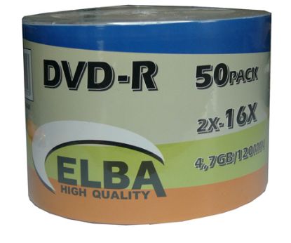 Elba Dvd-r 50Lİ 4,7gb/120min 16x Shrink resmi