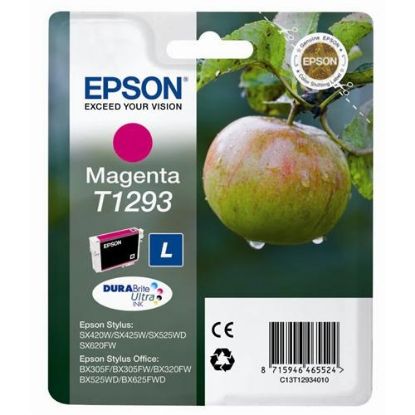 Epson BX305/320 SX425 Magenta Kırmızı Mürekkep Kartuş T12934022 resmi