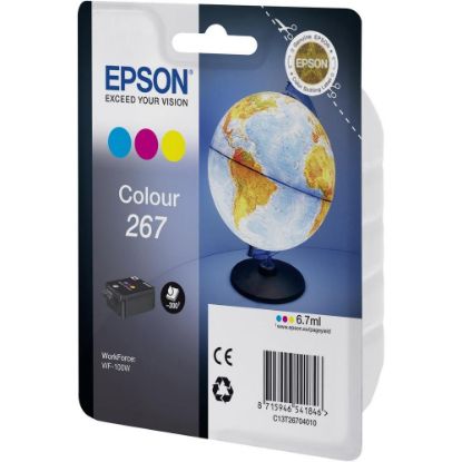Epson 267 Renkli Mürekkep Kartuş t26704010 resmi