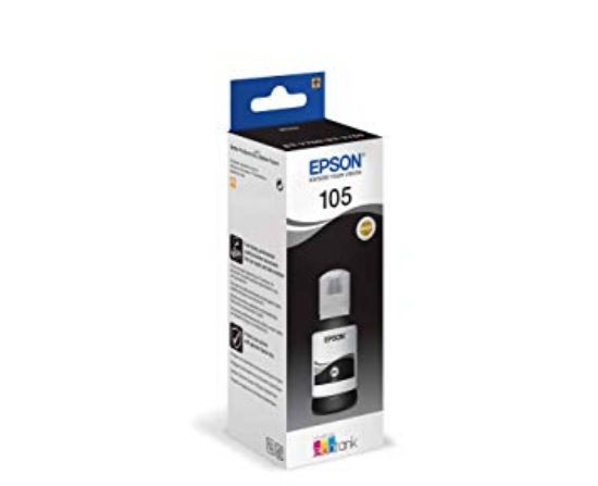 Epson 105 Black Siyah Şişe Mürekkep T00Q140 L7160/7180 resmi