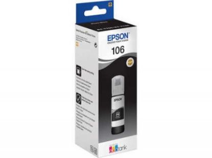 Epson 106 Photo Black Foto Siyah Şişe Mürekkep T00R140 L7160/7180 resmi
