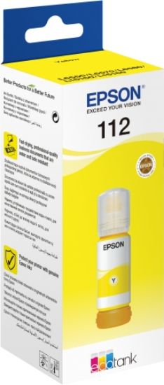 Epson 112 Yellow Sarı Şişe Mürekkep C13T06C44A resmi